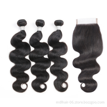 10A Mink Brazilian Hair,Raw Virgin Cuticle Aligned Hair, Free Sample Virgin Brazilian Human Hair Bundles With Closure